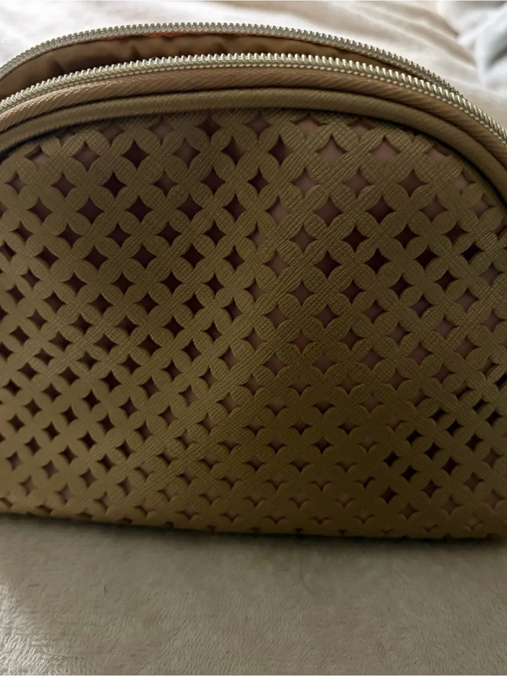 Gold Cosmetic Pouch